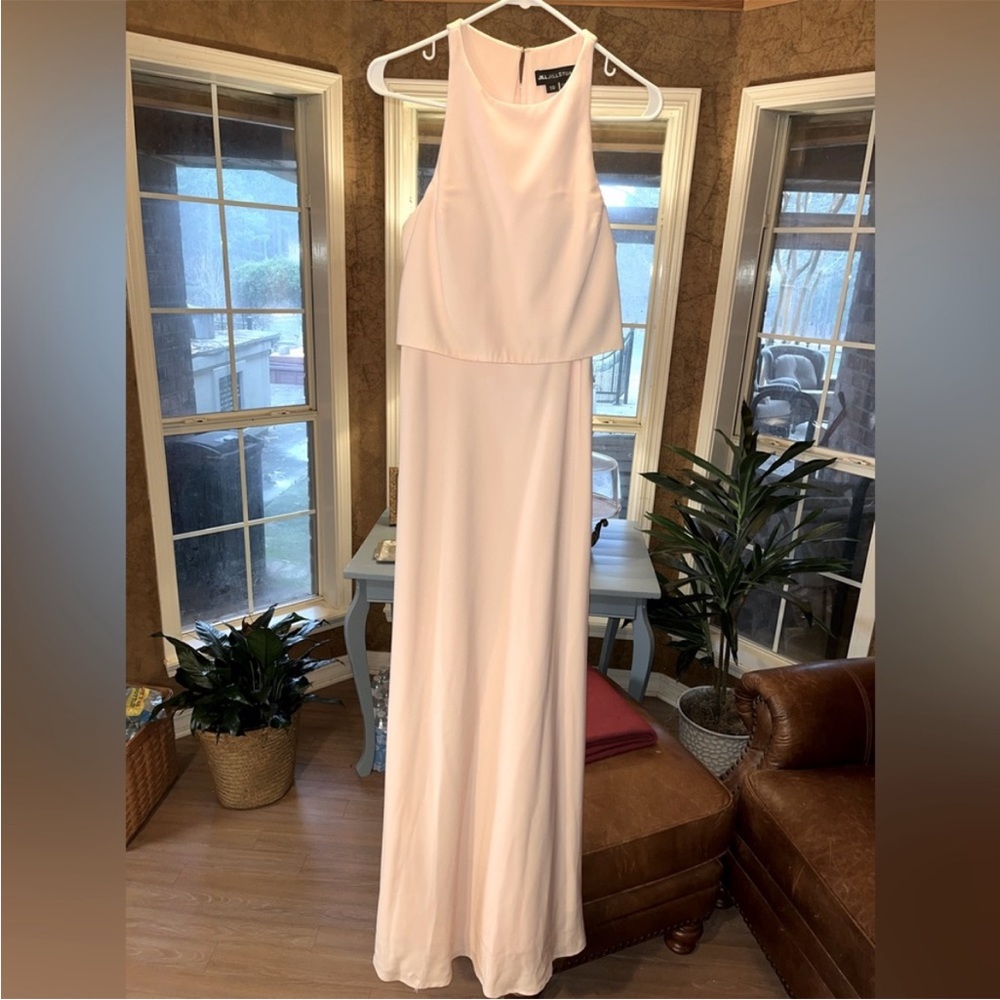BHLDN Jill Stuart Iva Crepe Maxi Dress. Size 10. Worn once, smoke free.
